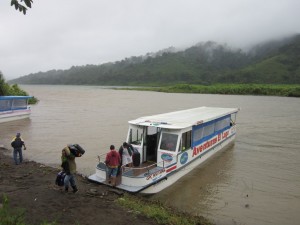 Boat to Arenal 